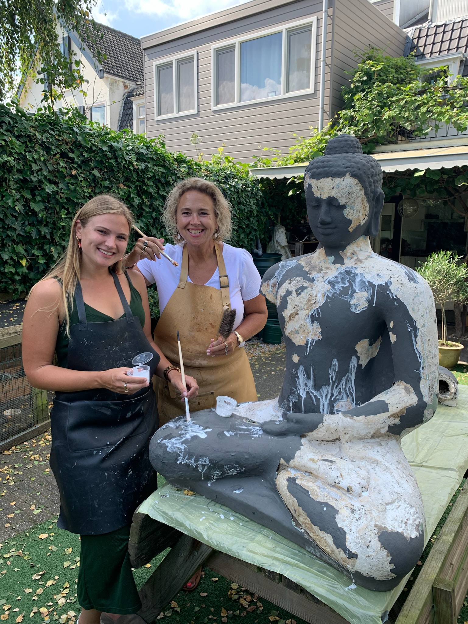 Vintage reparatie van Jugendstil-vazen 8.JPG