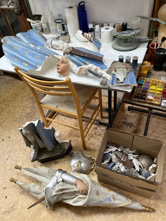 Vintage reparatie van Jugendstil-vazen 9.JPG